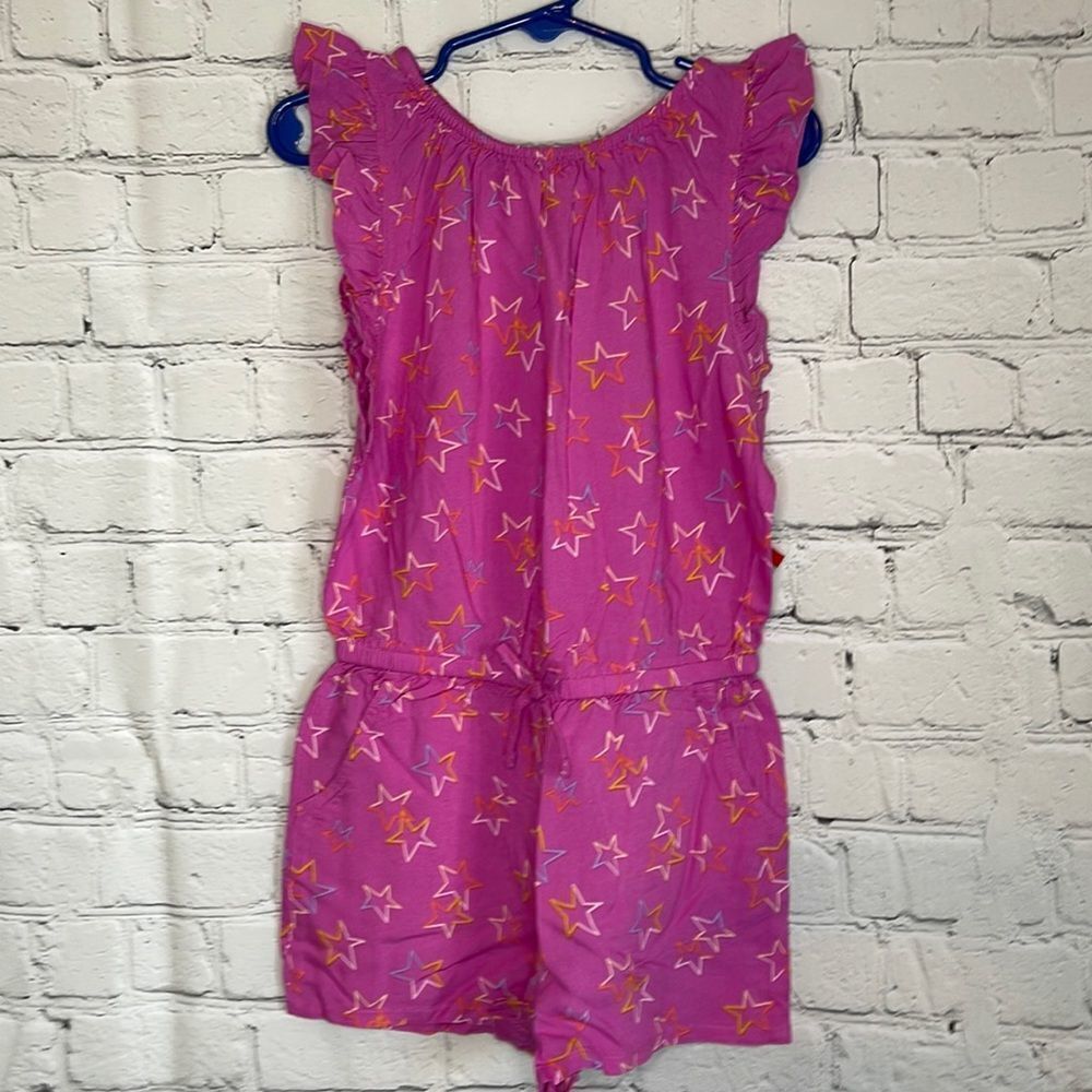 Cat & Jack Girls‎ Pink Romper with Stars, size 3T, new with tags, Sleeveless